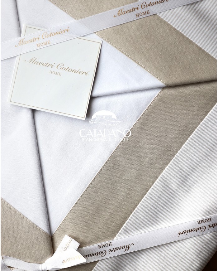 Completo lenzuola matrimoniali Maestri Cotonieri toscana