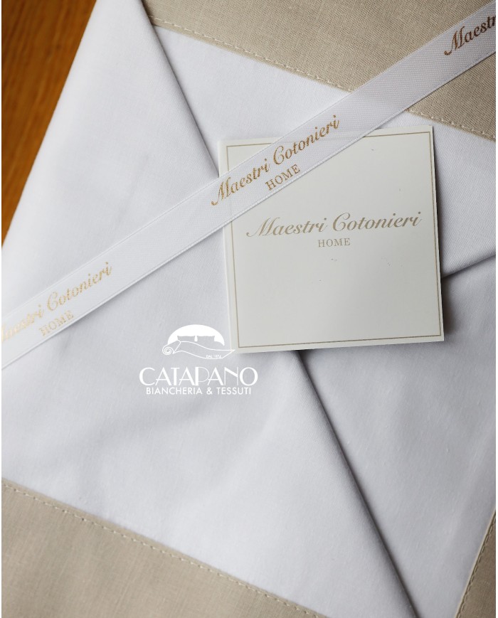 Completo lenzuola una piazza e mezza Maestri Cotonieri toscana