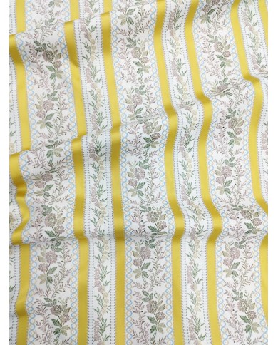 Tessuto Jaquard provenzale al metro altezza 290 giallo