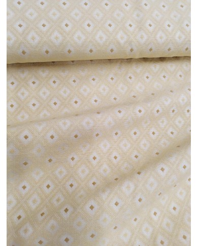 Tessuto al metro Jaquard disegno geometrico altezza 280