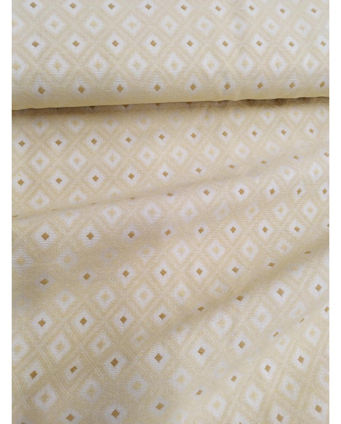 Tessuto al metro Jaquard disegno geometrico altezza 280