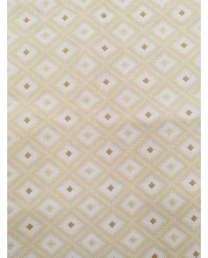 Tessuto al metro Jaquard disegno geometrico altezza 280