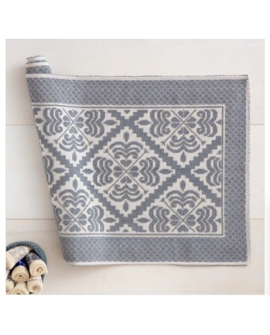 Tappeto modello sardo in cotone Giglio 60x180