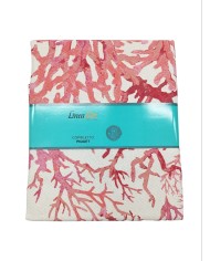 Copriletto in piquet letto singolo coralli Aruba Linea Oro