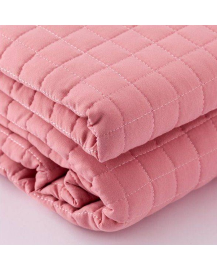 Trapuntino letto singolo una piazza Camilla tinta unita