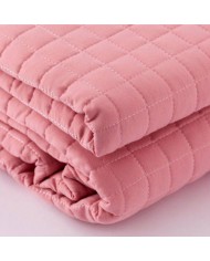 Trapuntino letto singolo una piazza Camilla tinta unita