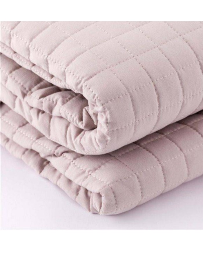 Trapuntino letto singolo una piazza Camilla tinta unita