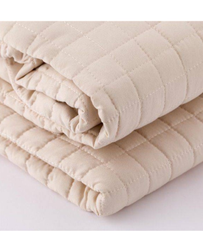 Trapuntino letto singolo una piazza Camilla tinta unita