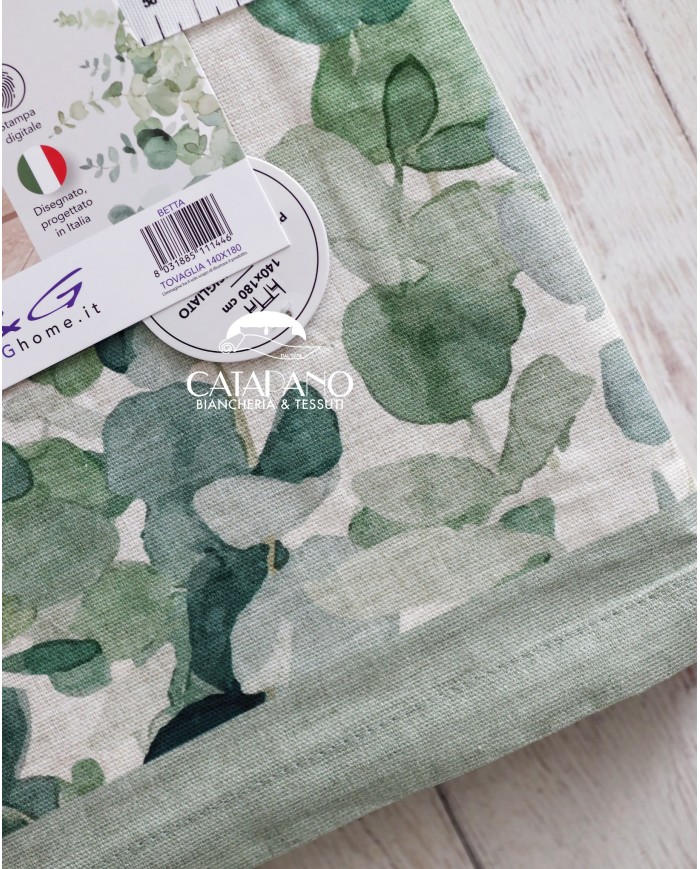 Tovaglia quadrata 100% cotone Betta 140x140