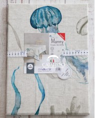 Tovaglia quadrata 100% cotone Manny 140x140