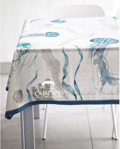 Tovaglia quadrata 100% cotone Manny 140x140