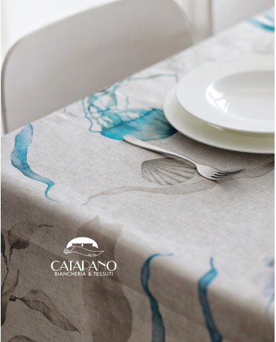 Tovaglia quadrata 100% cotone Manny 140x140