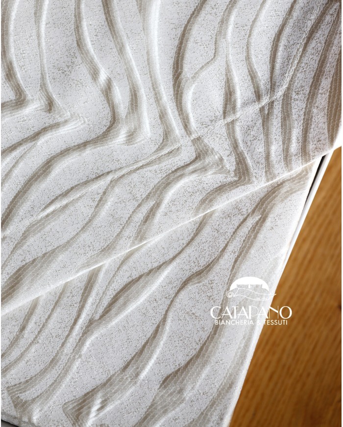 Coordinato matrimoniale Copriletto e Completo lenzuola in puro cotone By Carezze art Josephine