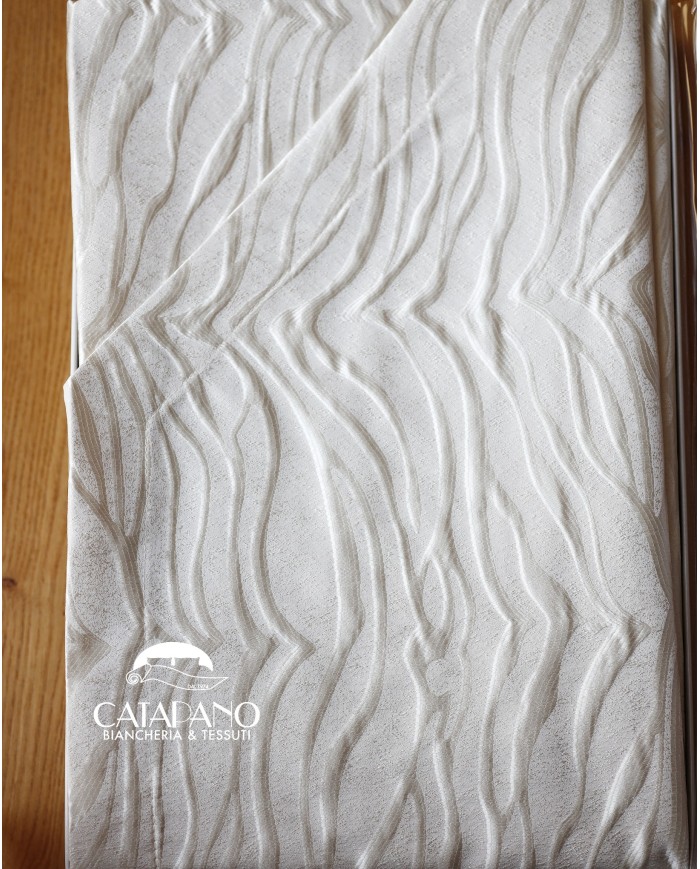 Coordinato matrimoniale Copriletto e Completo lenzuola in puro cotone By Carezze art Josephine