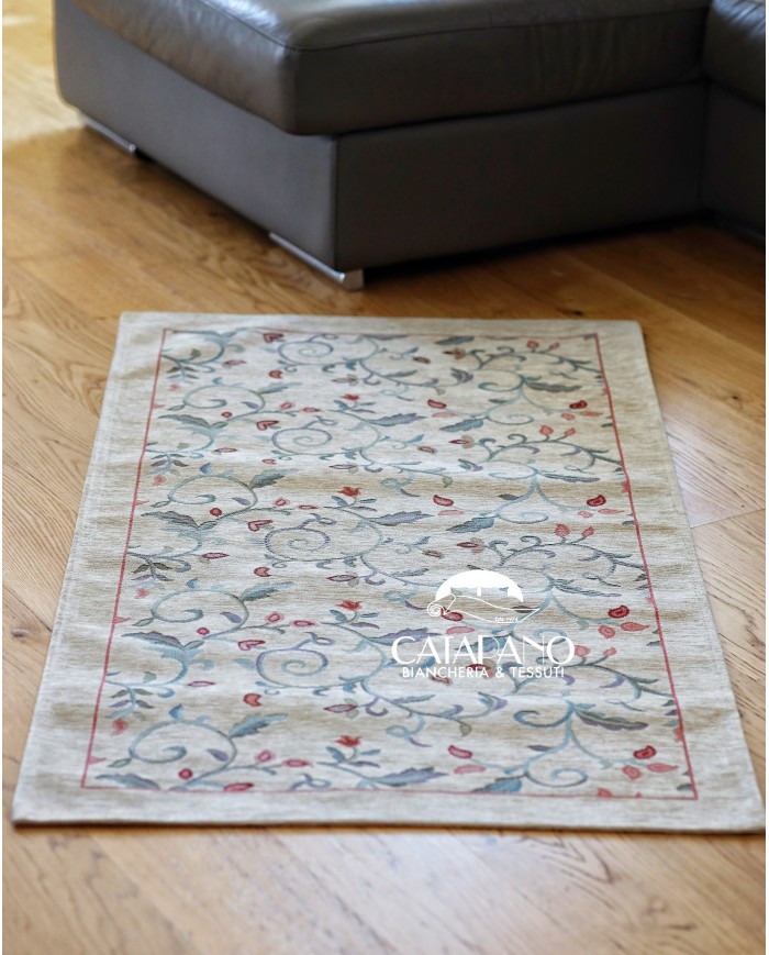 Tappeto in ciniglia antiscivolo Amalfi 60x280cm