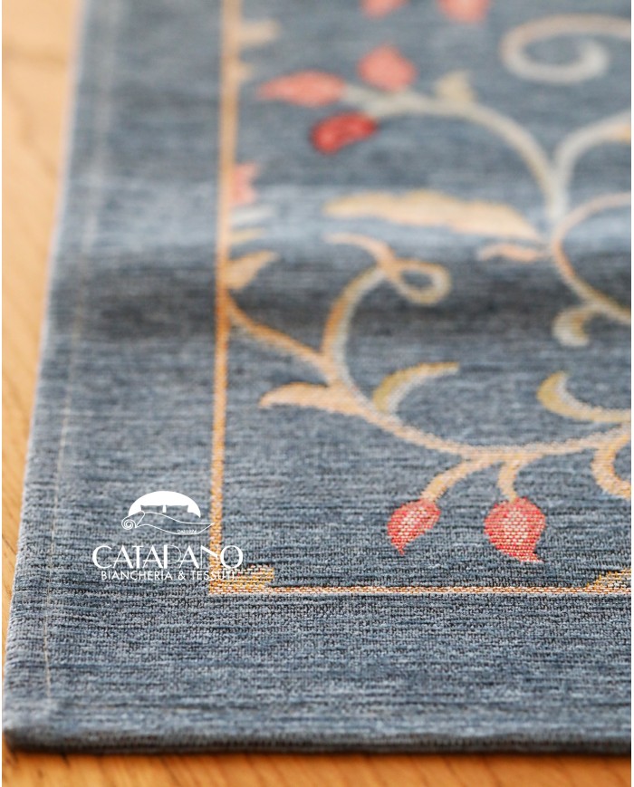 Tappeto in ciniglia antiscivolo Amalfi 60x280cm