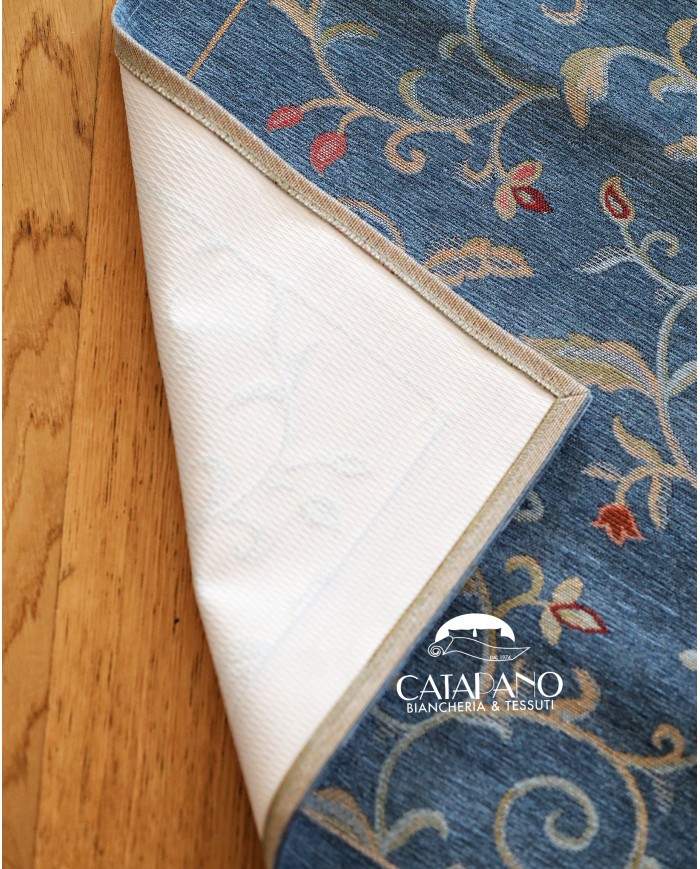Tappeto in ciniglia antiscivolo Amalfi 60x280cm