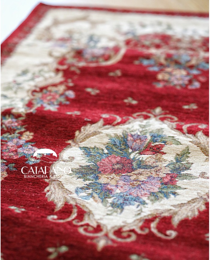 Tappeto guida in ciniglia antiscivolo Siviglia 60x200cm