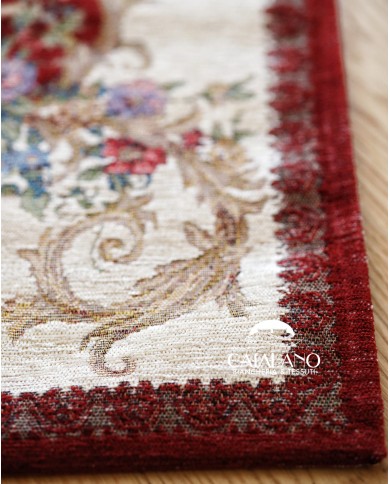 Tappeto in ciniglia antiscivolo Siviglia 50x80cm
