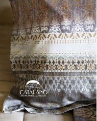 Parure copripiumino matrimoniale in raso di cotone Minerva