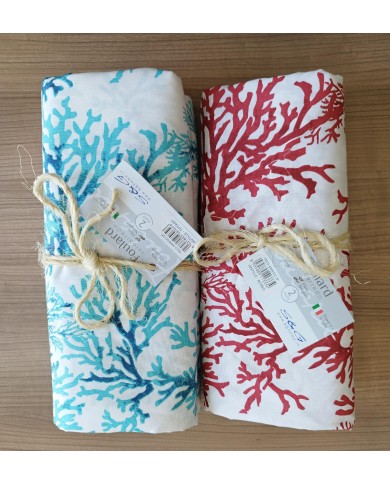 Telo arredo foulard copritutto in cotone Antille 260x295