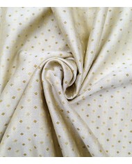 Tessuto d'arredo raso jacquard al metro altezza 280 colore oro