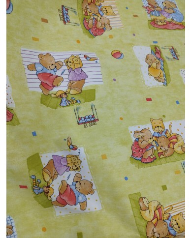 Tessuto d'arredo stampato per camerette al metro altezza 300