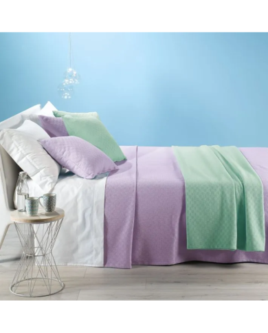 Copriletto 100% cotone singolo Novia Zefiro