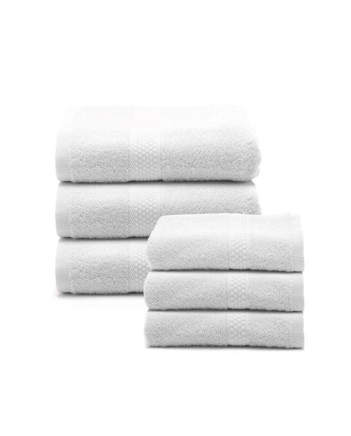 Set asciugamani Spugna in Cotone Caleffi 3+3