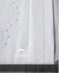 Completo lenzuola culla passeggino ricamato a mano Elite pour le Bebè 45095