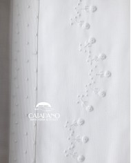 Completo lenzuola culla passeggino ricamato a mano Elite pour le Bebè 45095