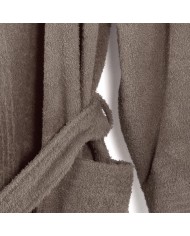 Accappatoio con cappuccio spugna 100% cotone Caleffi Minorca
