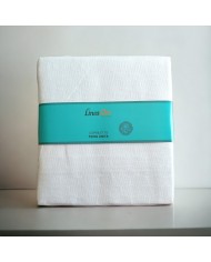 Copriletto piazza e mezza tinta unita 100% cotone Medea