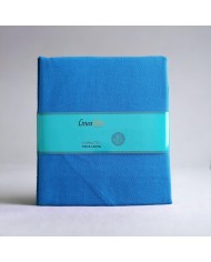 Copriletto piazza e mezza tinta unita 100% cotone Medea