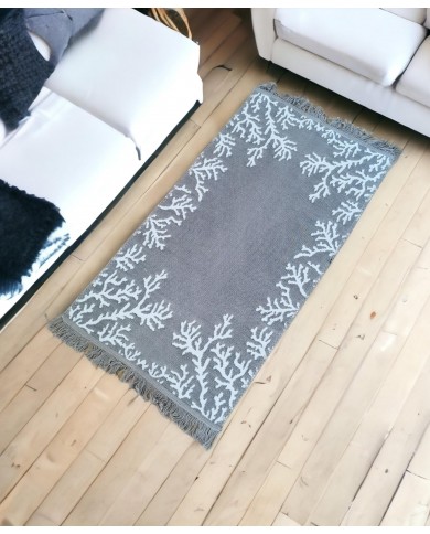 Tappeto arredo doubleface corallo Boho 120x170