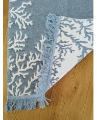 Tappeto arredo doubleface corallo Boho 120x170