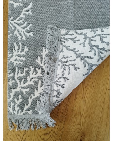 Tappeto arredo doubleface corallo Boho 120x170