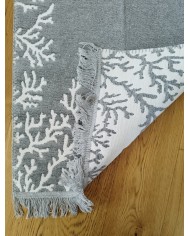 Tappeto arredo doubleface corallo Boho 120x170