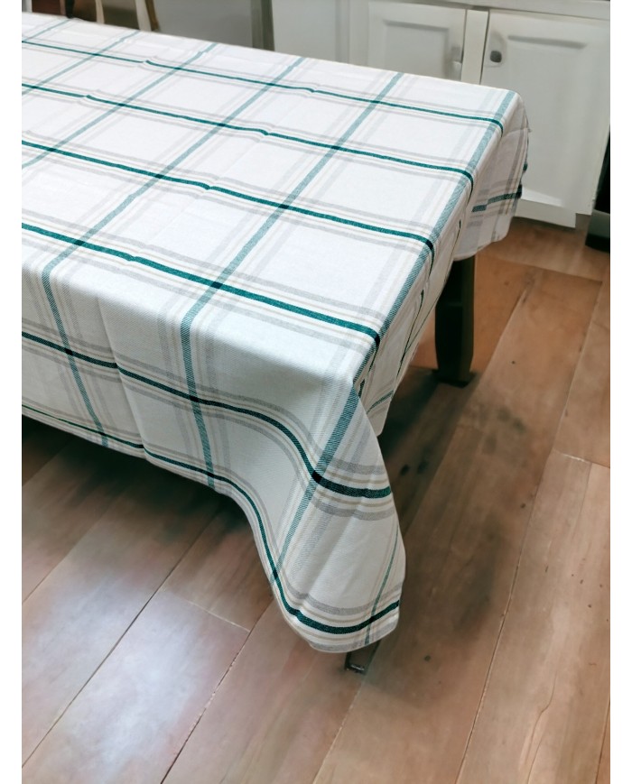 Tovaglia da 12 in puro cotone 100% Made in Italy Breccia