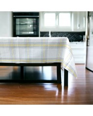 Tovaglia da 6 in puro cotone 100% Made in Italy Breccia