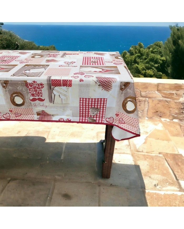 Tovaglia antimacchia 16/18 posti 140x320