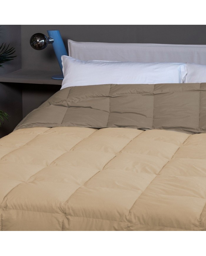 Trapunta matrimoniale invernale in piuma d'oca Trapì Minardi