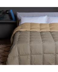 Trapunta matrimoniale invernale in piuma d'oca Trapì Minardi