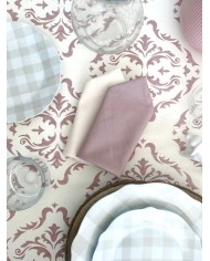 Servizio da tavola da 12 in puro cotone Maestri Cotonieri Banf