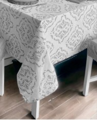 Servizio da tavola da 12 in puro cotone Maestri Cotonieri Banf