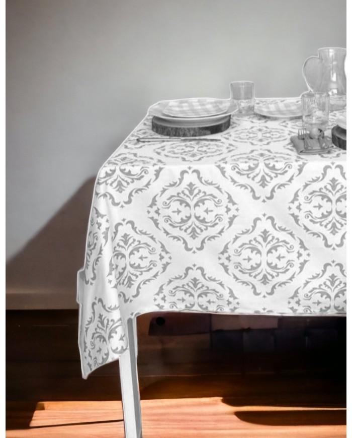 Servizio da tavola da 12 in puro cotone Maestri Cotonieri Banf