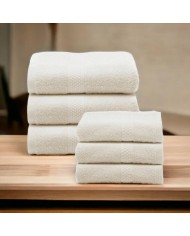 Set asciugamani Spugna in Cotone Caleffi 3+3