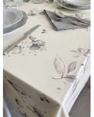 Tovaglia da 12 con tovaglioli Maestri Cotonieri botanique