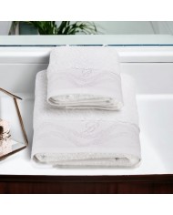 Set asciugamani 1+1 Crystelle Blumarine