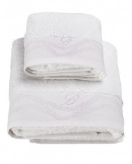 Set asciugamani 1+1 Crystelle Blumarine